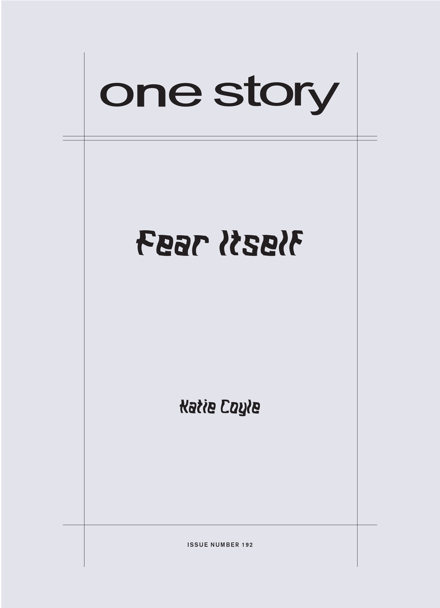 Fear Itself Cover