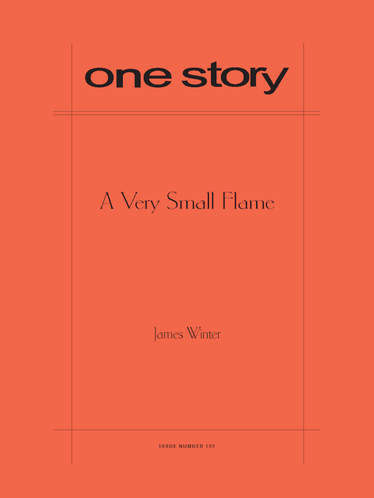 A Very Small Flame Cover