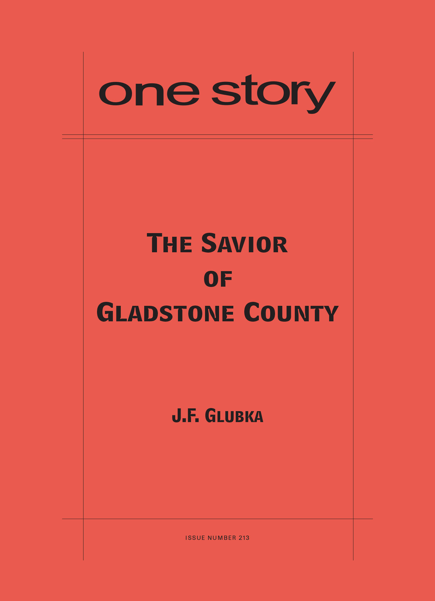 The Savior of Gladstone County Cover