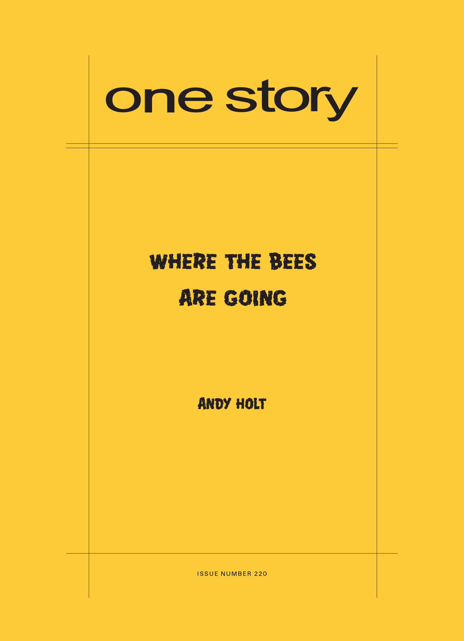 Where the Bees Are Going Cover