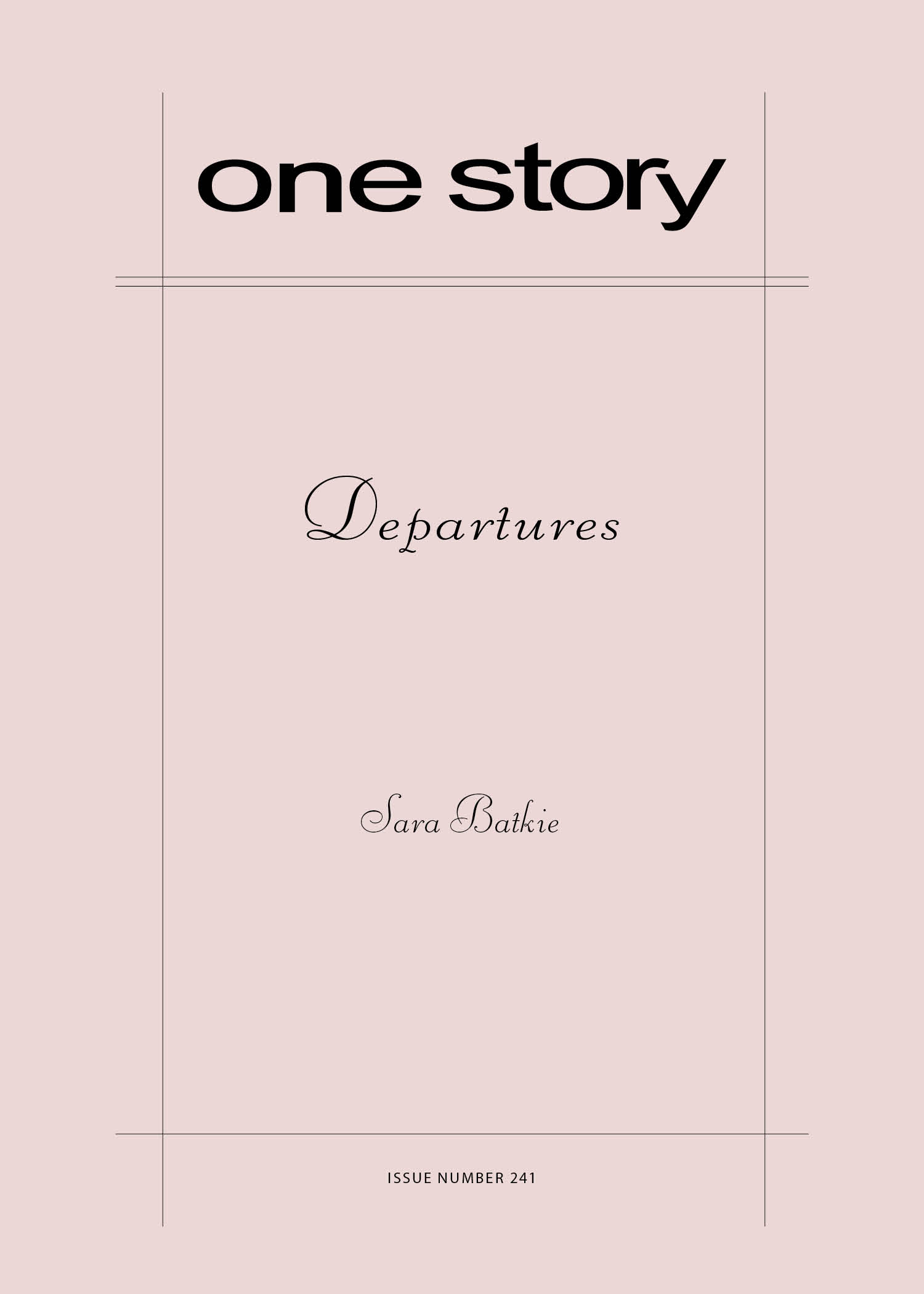 Departures Cover