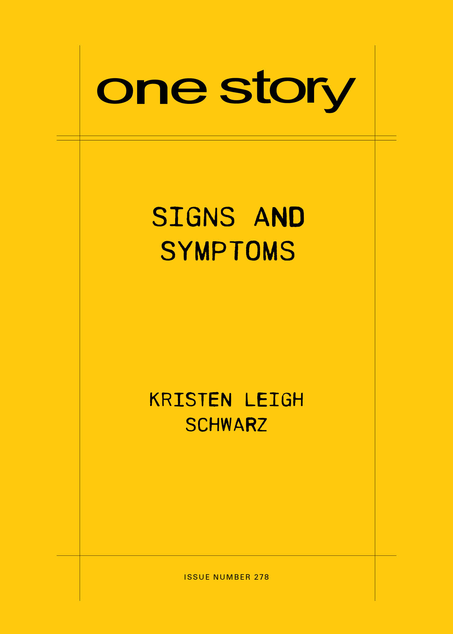 Signs and Symptoms Cover