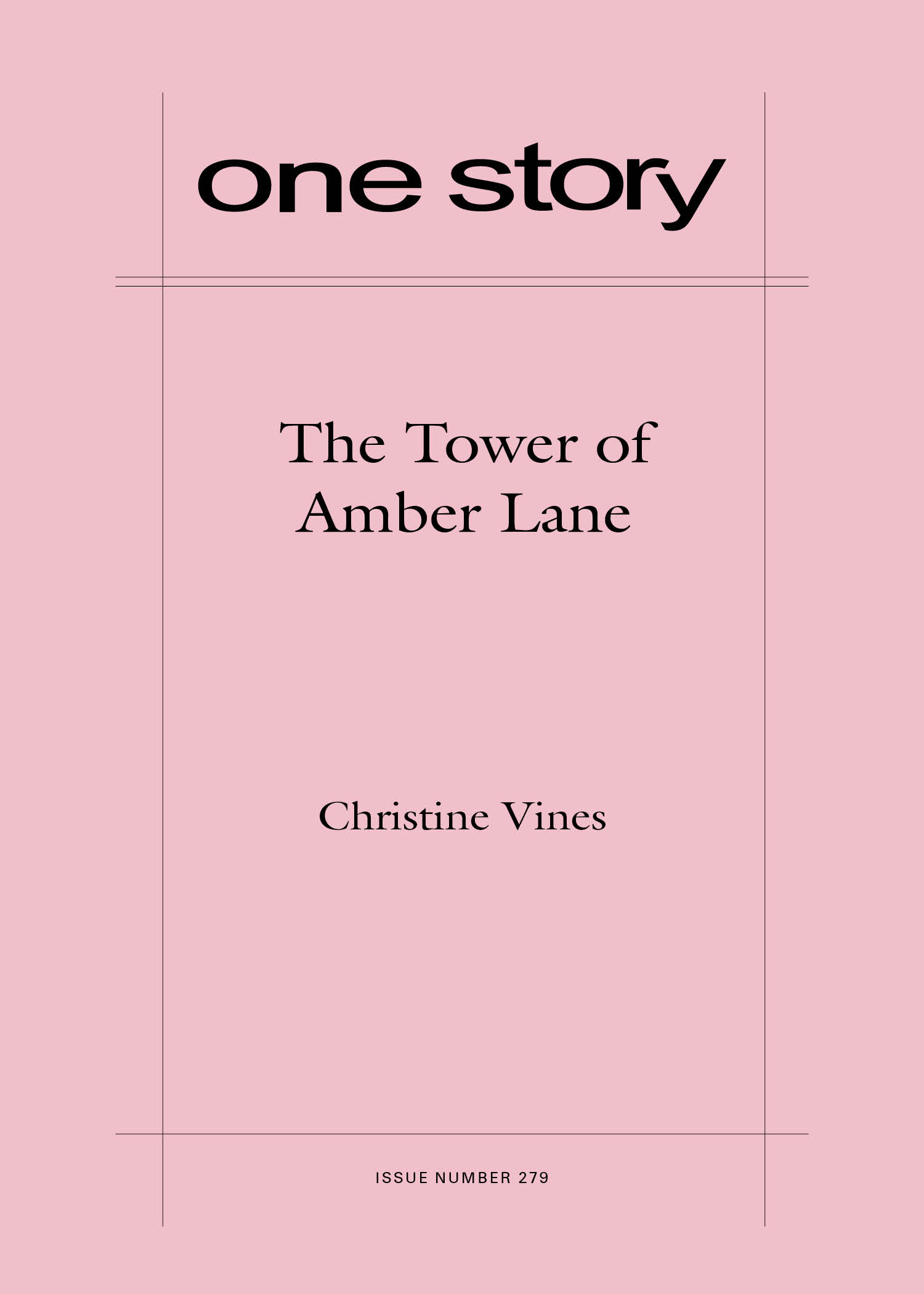 The Tower of Amber Lane Cover