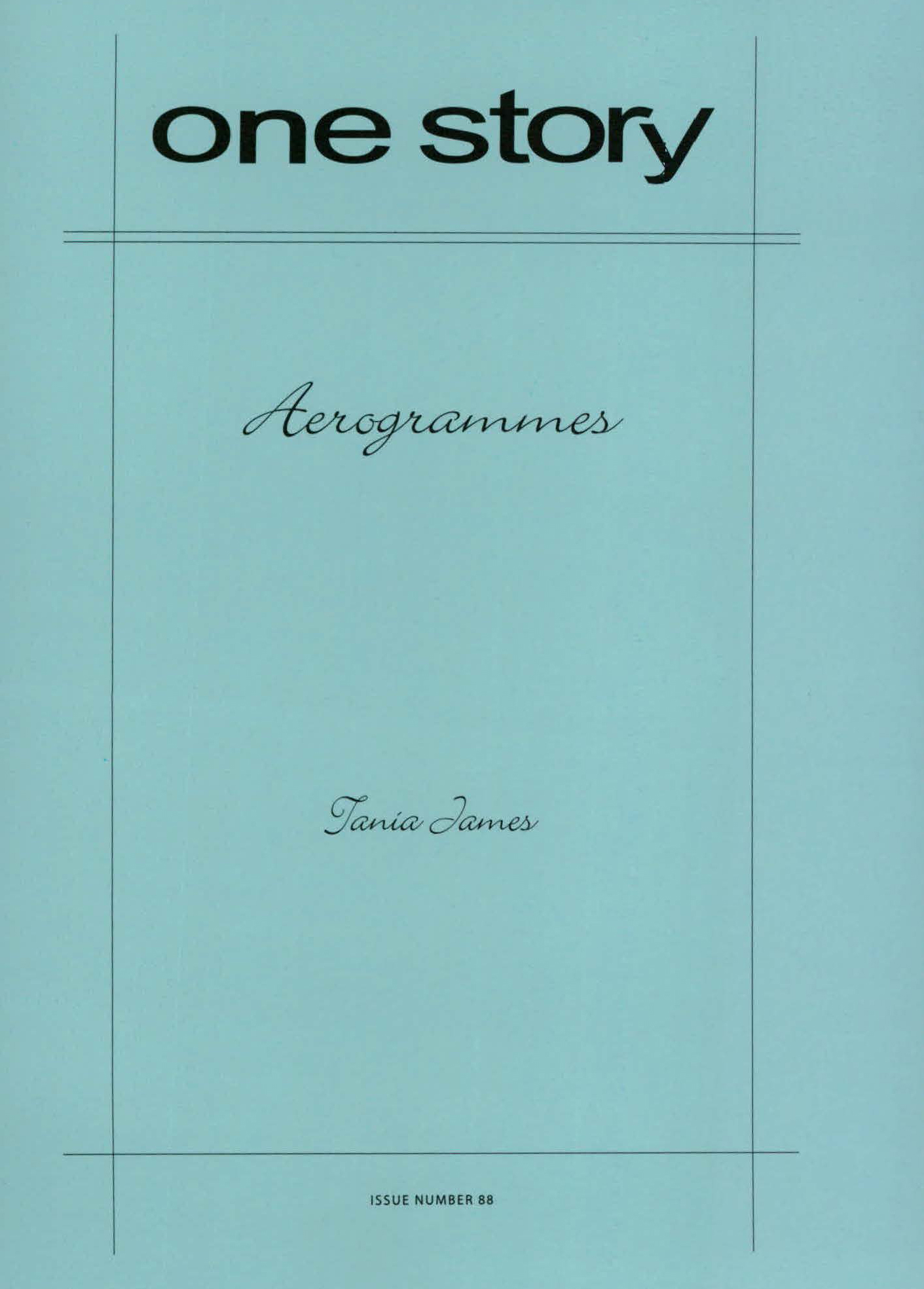 Aerogrammes Cover