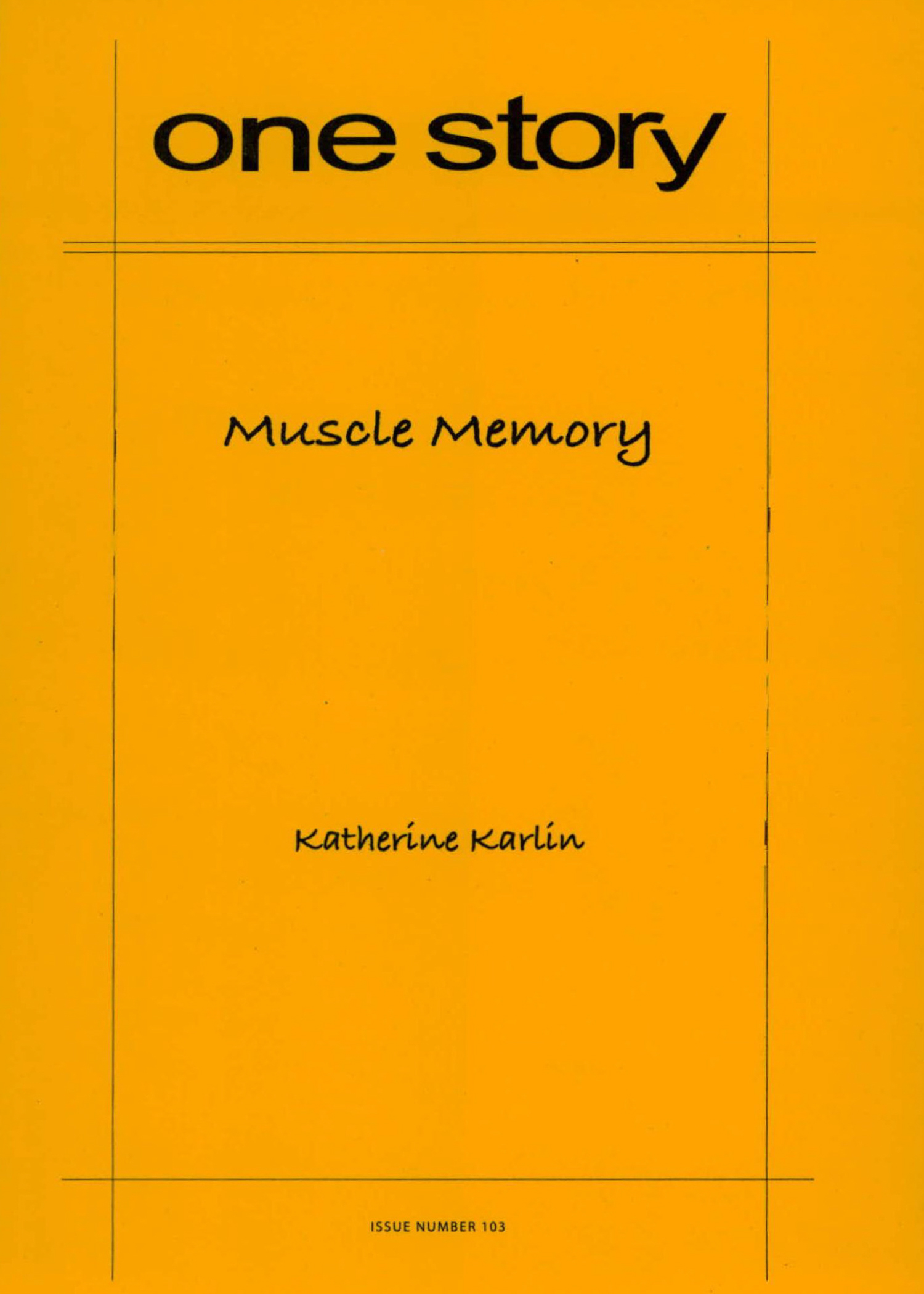 Muscle Memory Cover