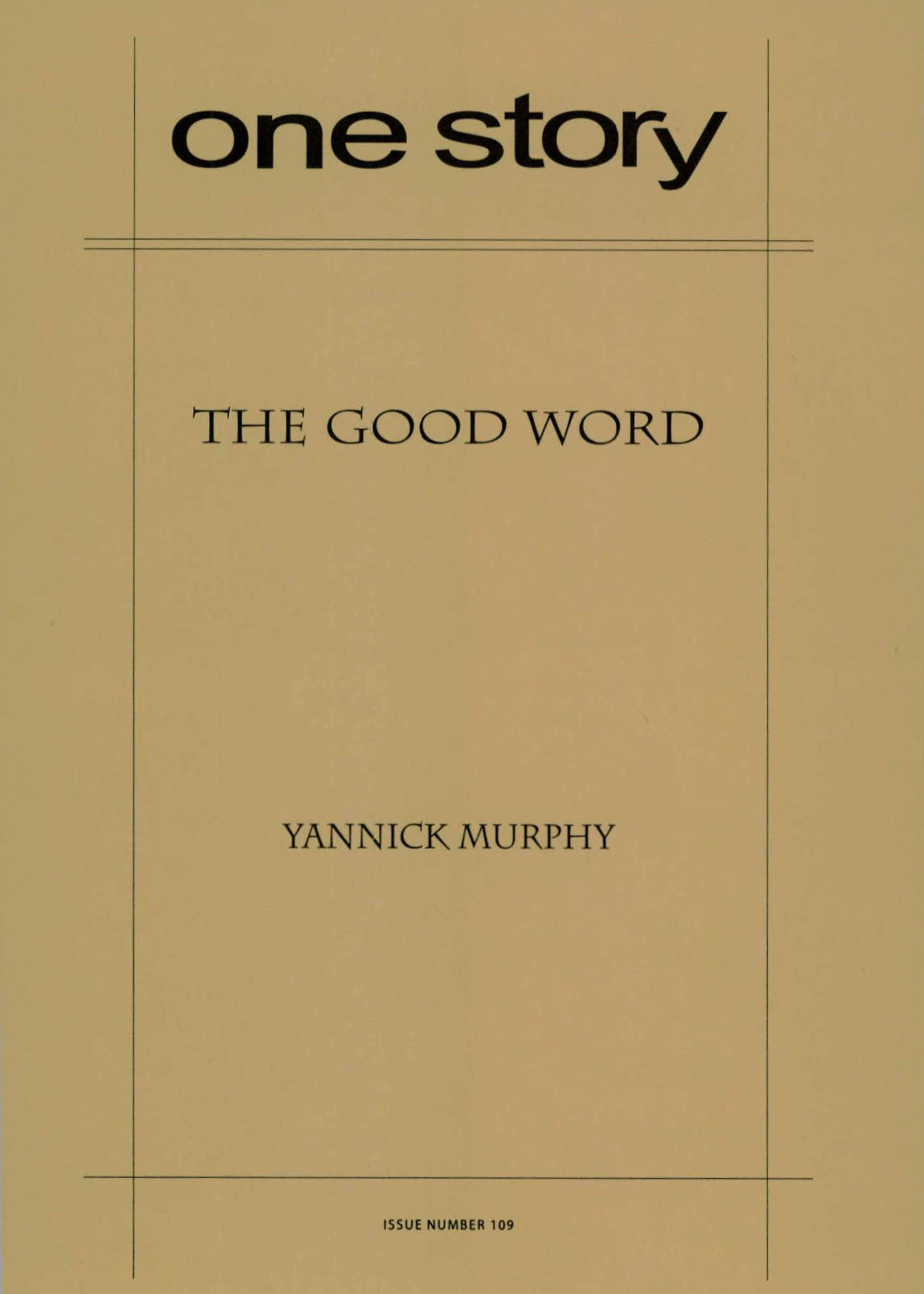 The Good Word Cover