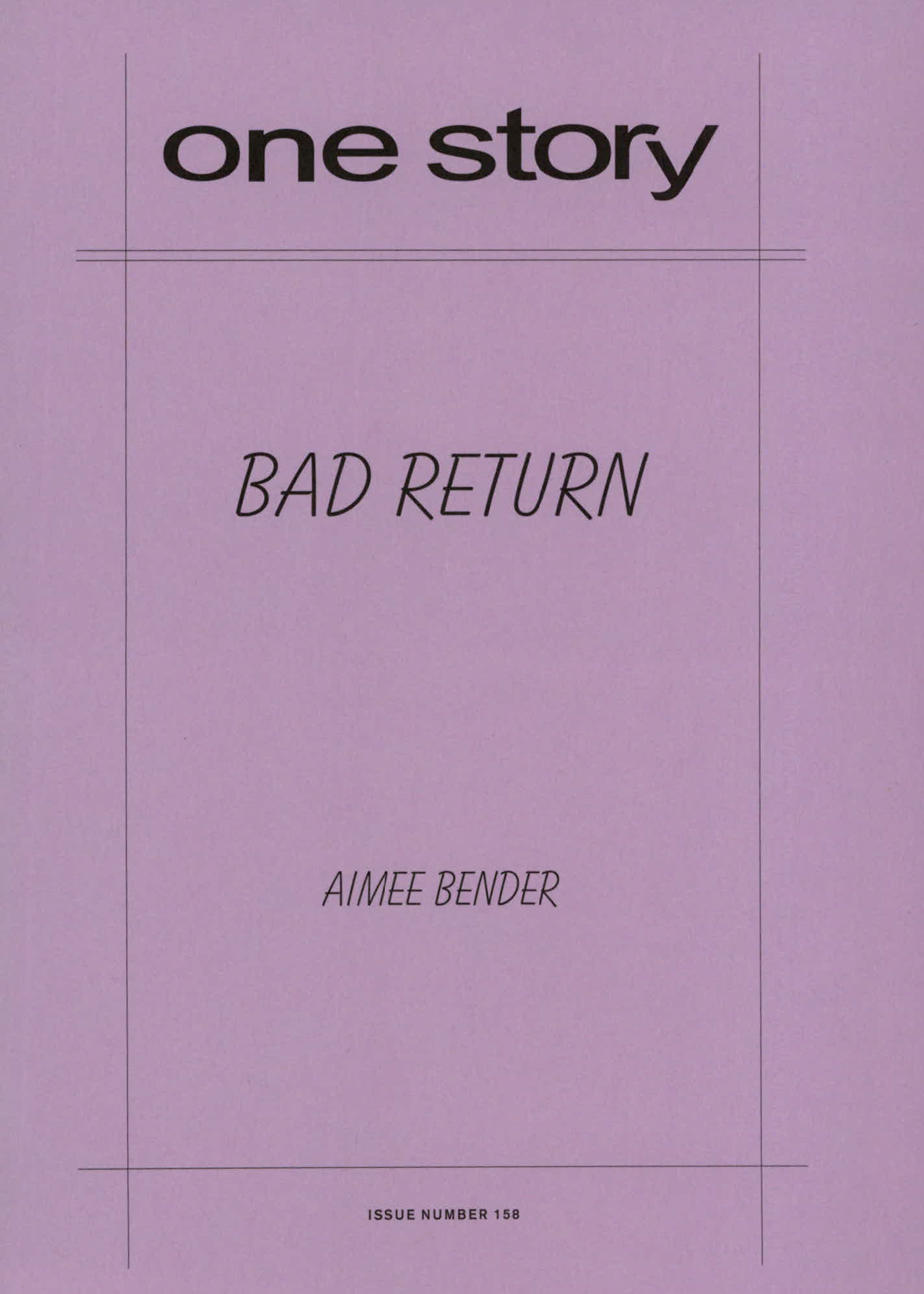 Bad Return Cover