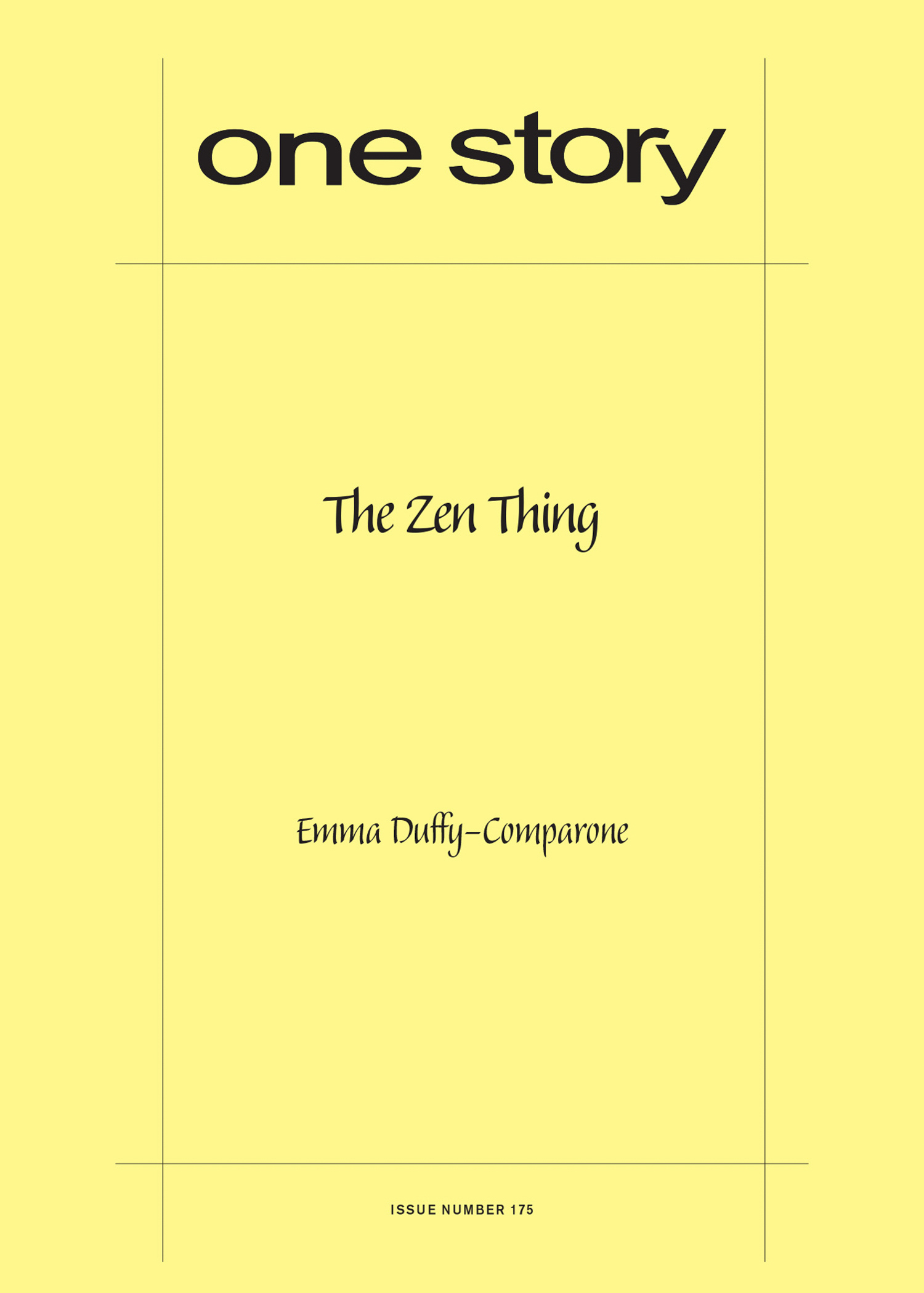 The Zen Thing Cover