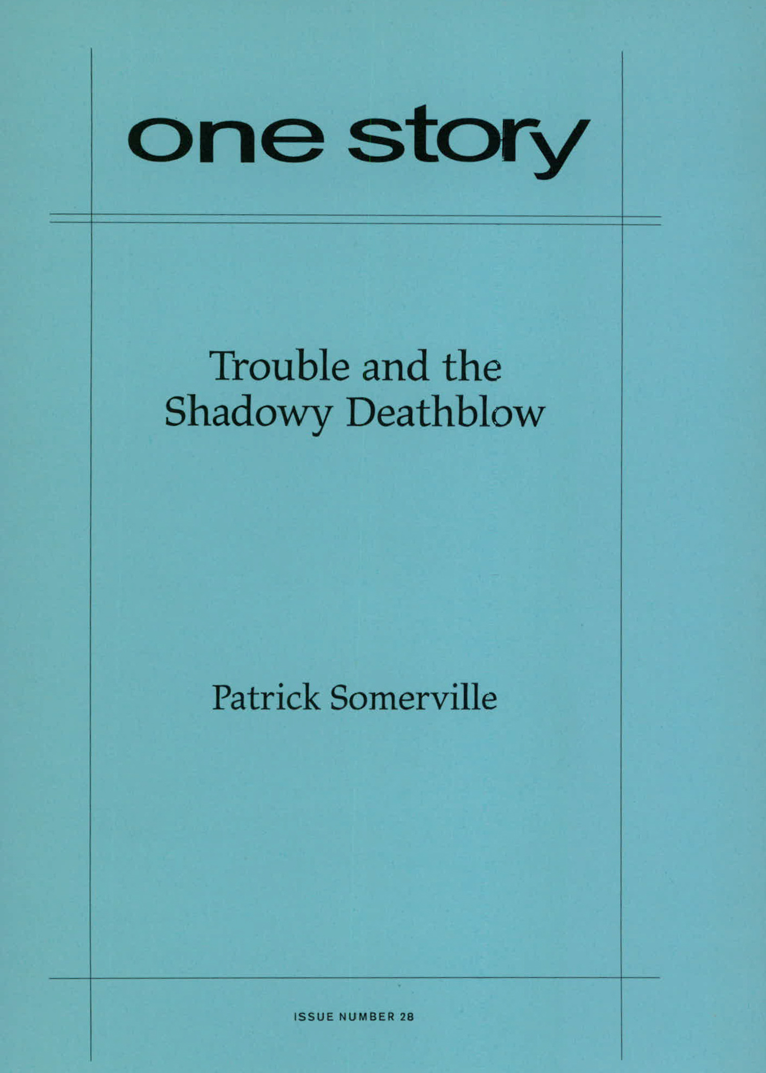 Trouble and the Shadowy Deathblow Cover