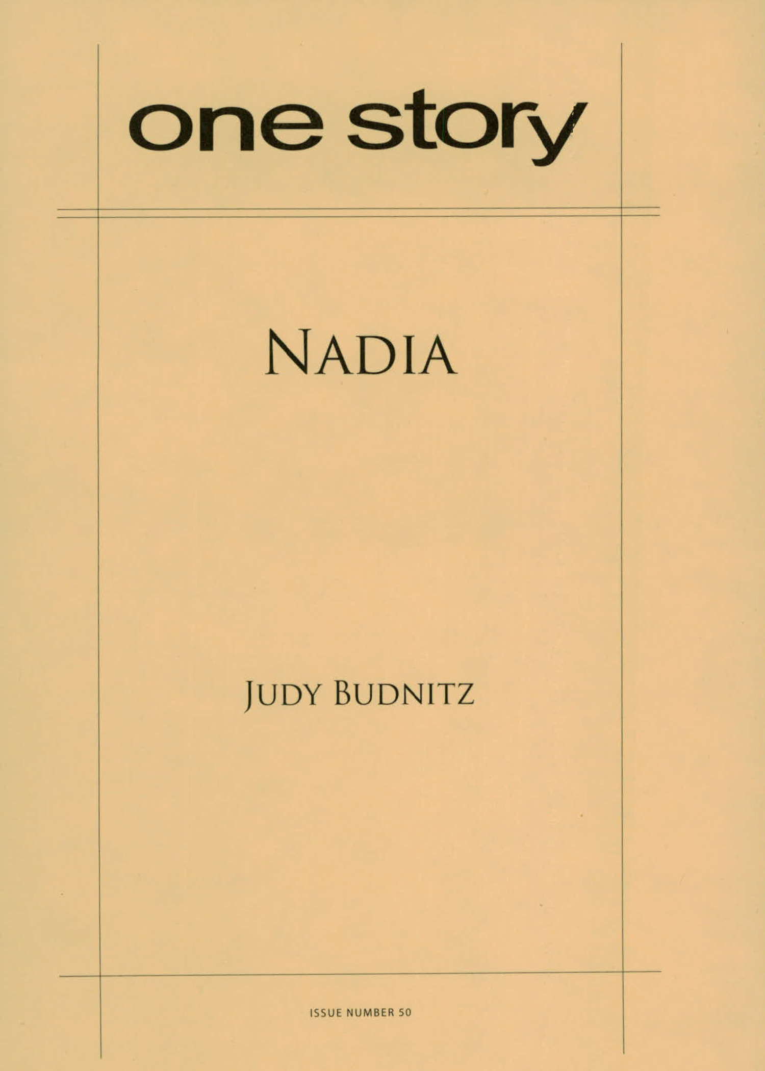 Nadia Cover