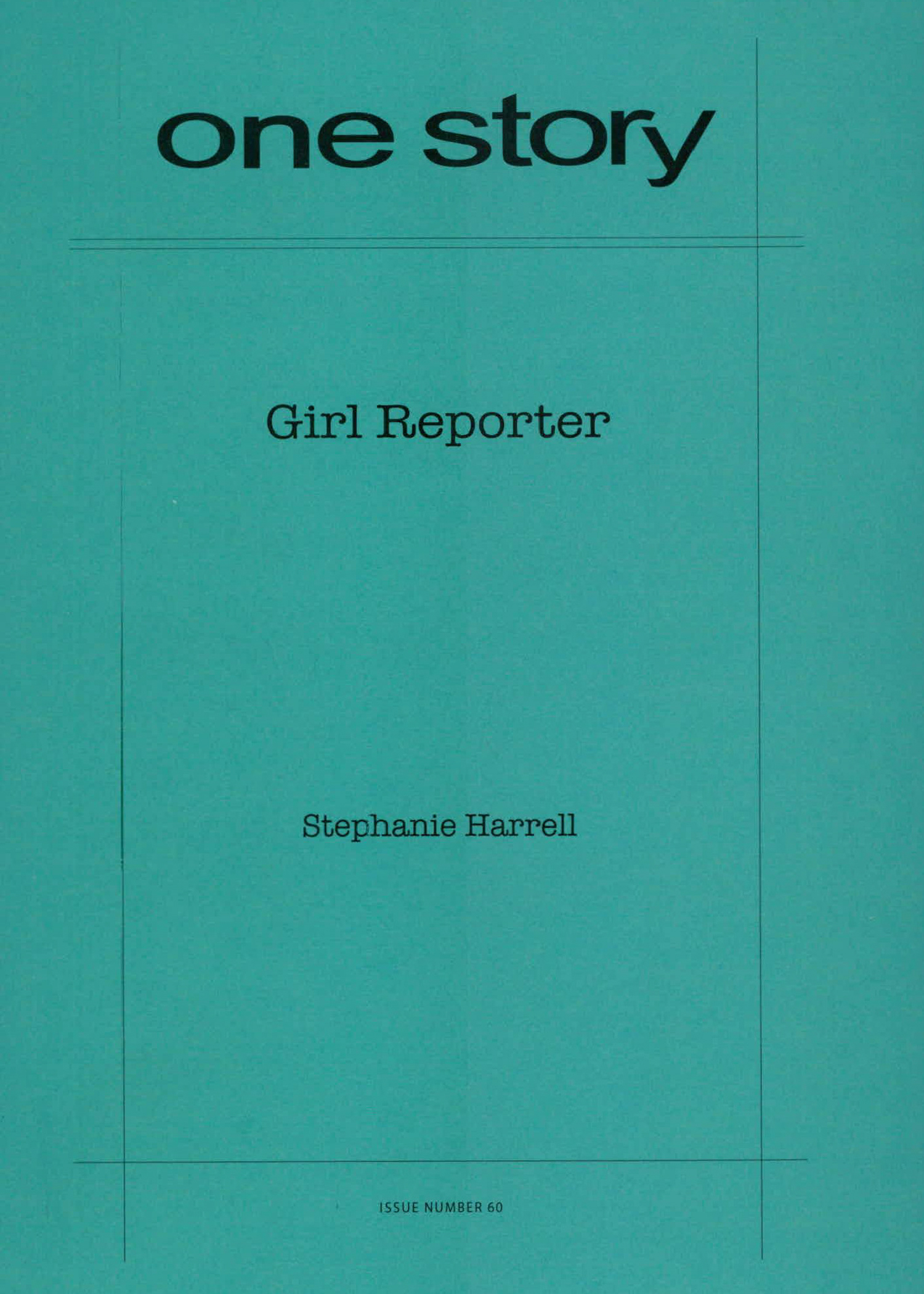 Girl Reporter Cover