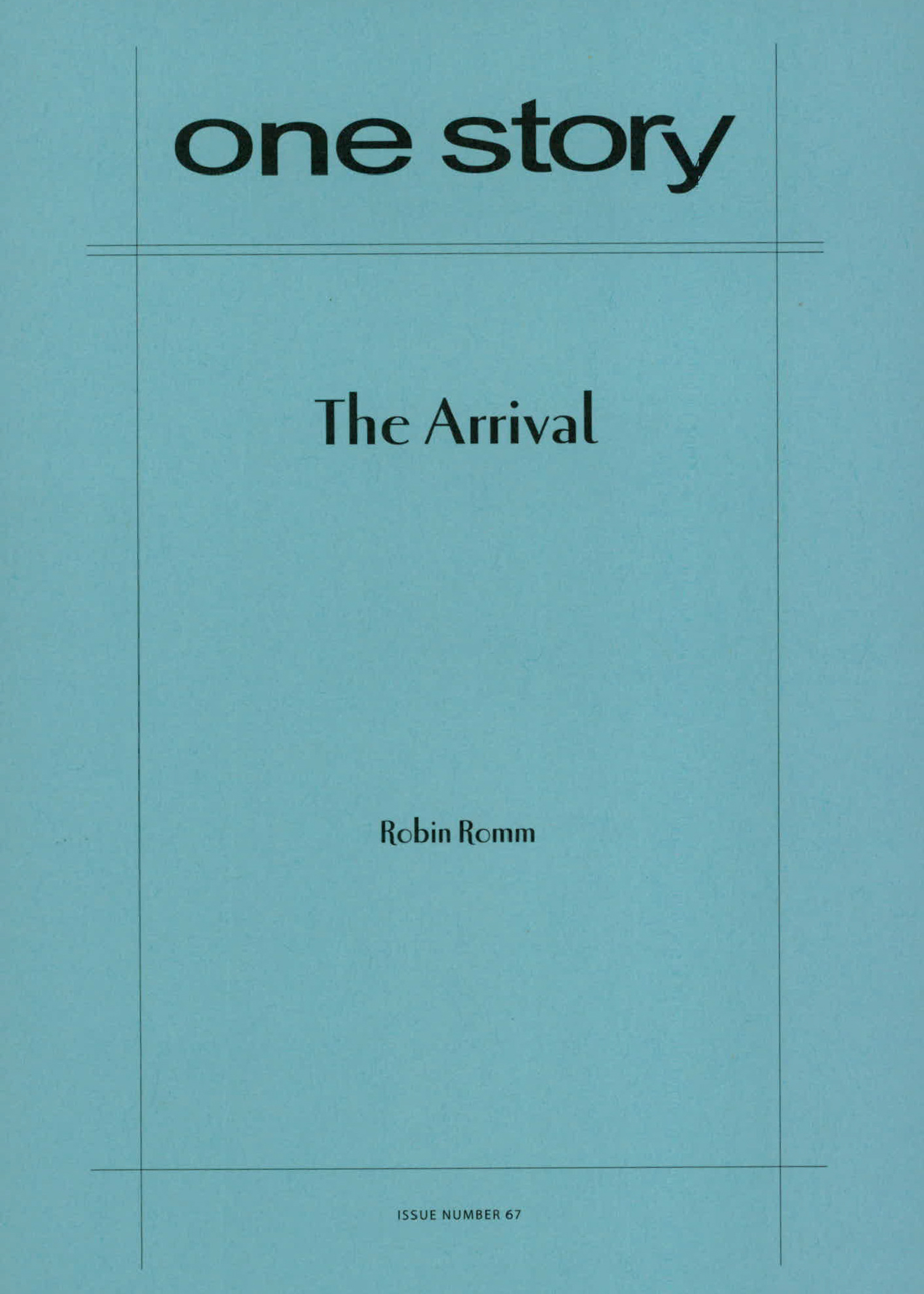 The Arrival Cover