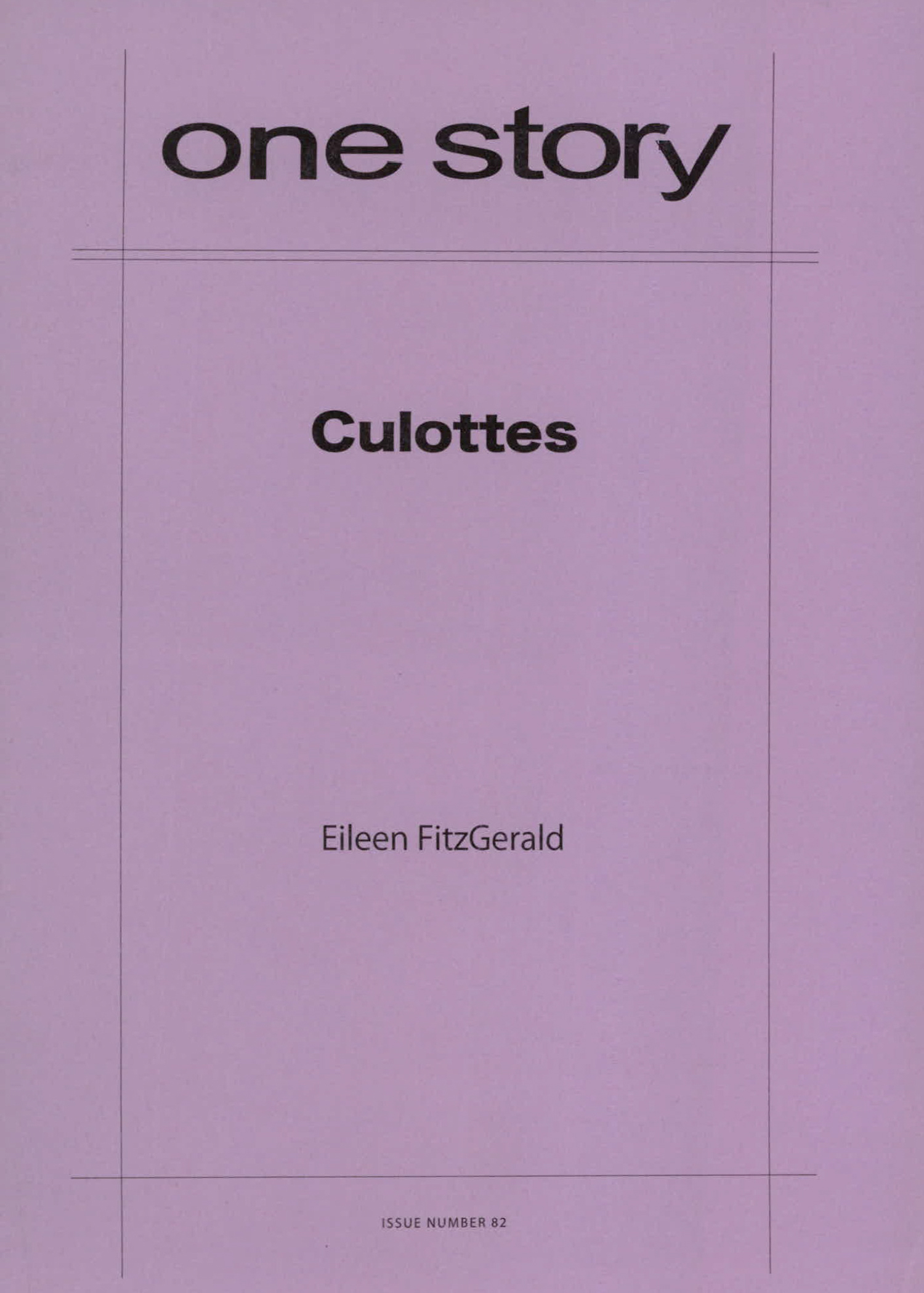 Culottes Cover