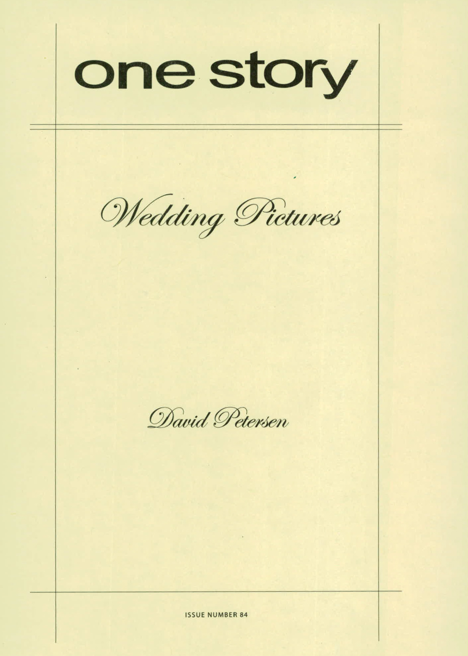 Wedding Pictures Cover