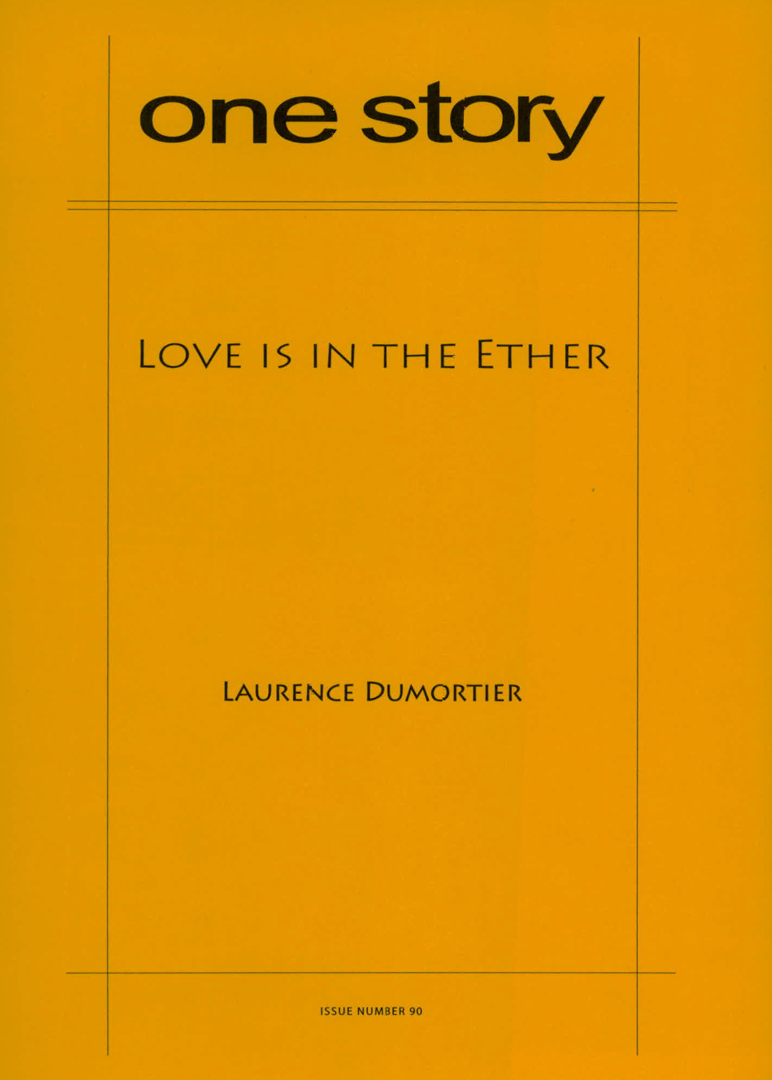 Love is in the Ether Cover