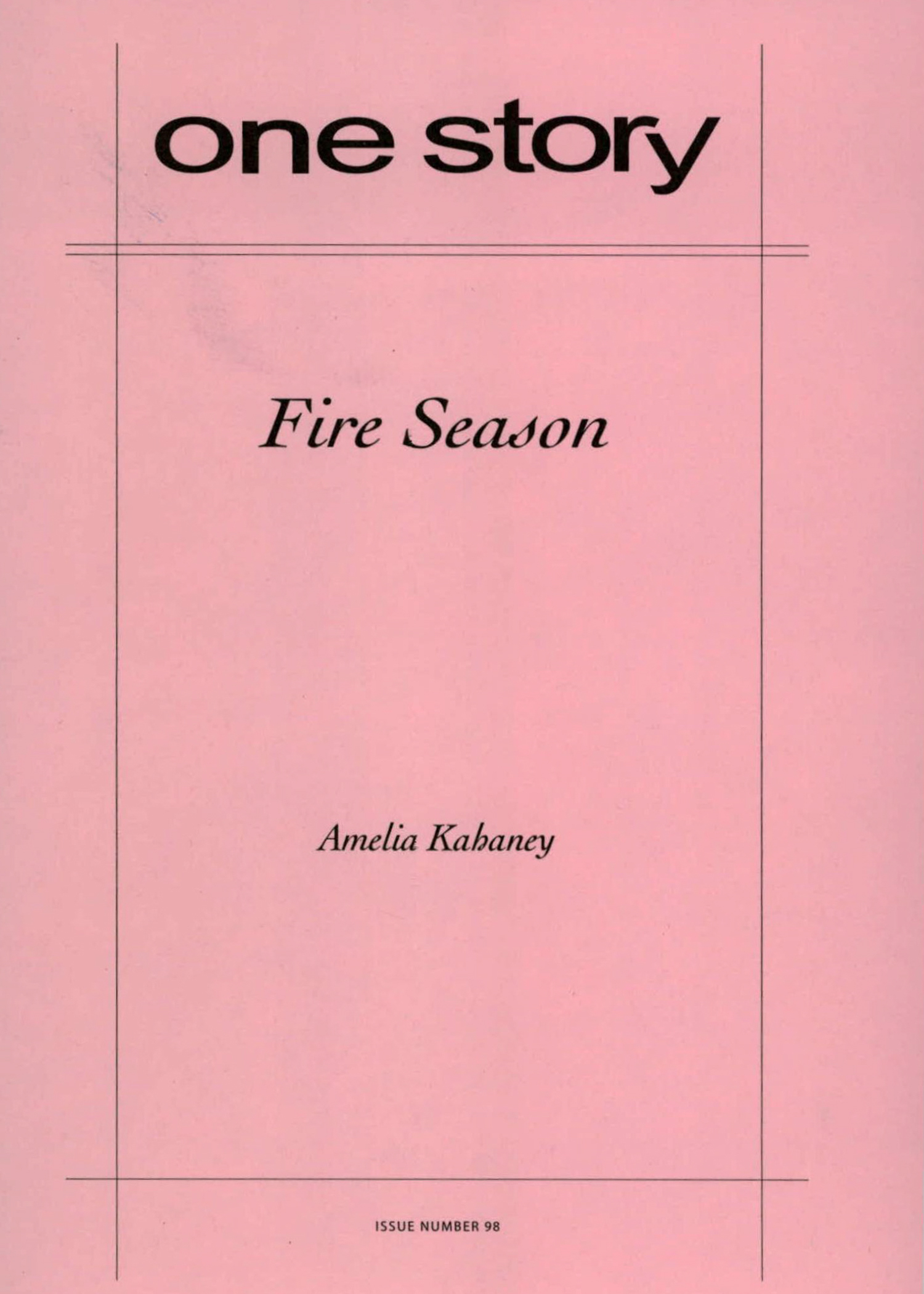Fire Season Cover