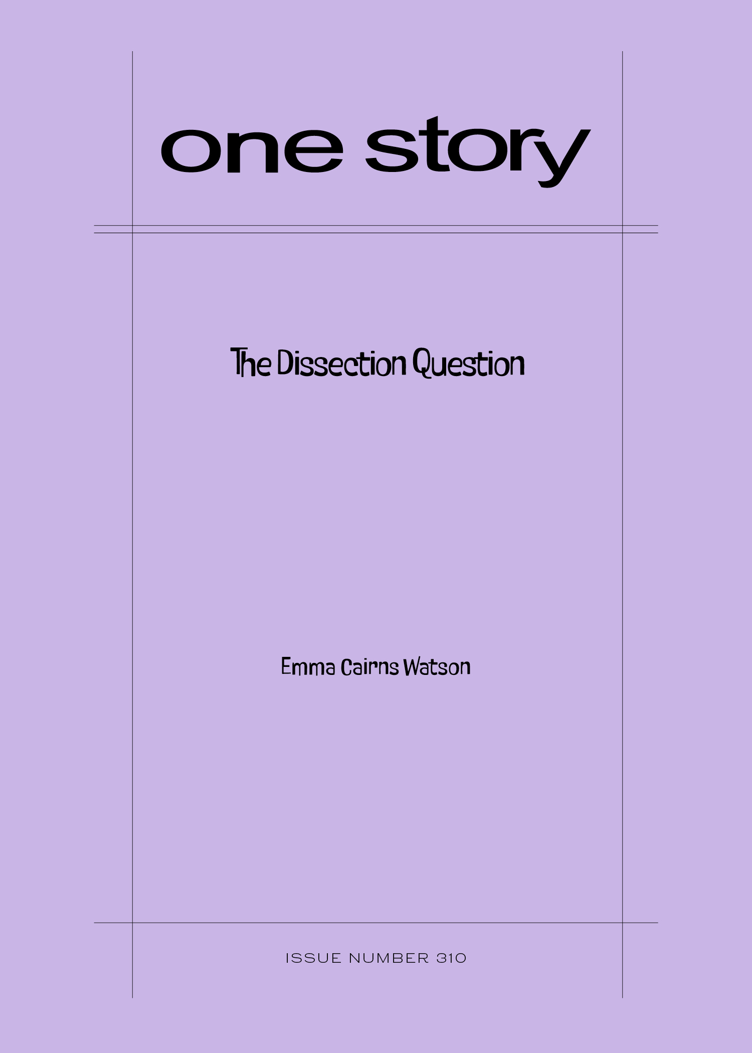 The Dissection Question Cover