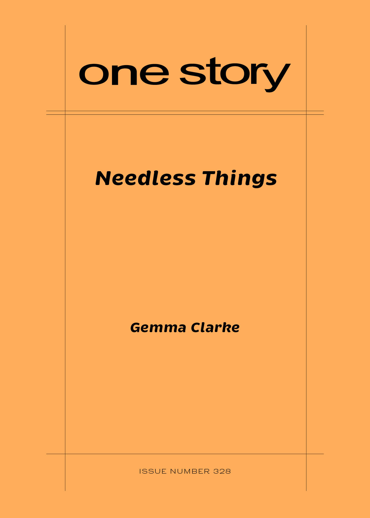 Needless Things Cover
