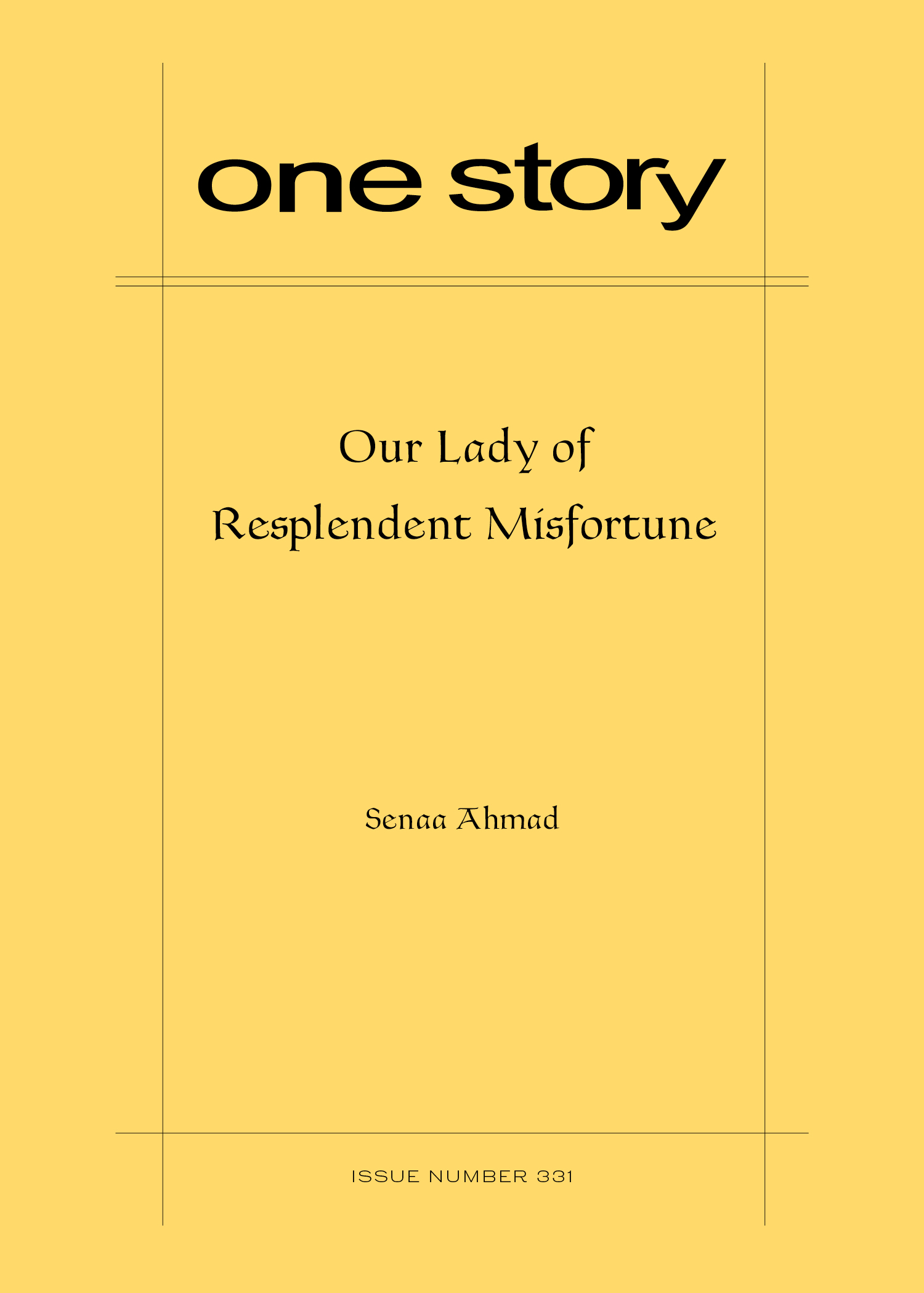 Our Lady of Resplendent Misfortune Cover