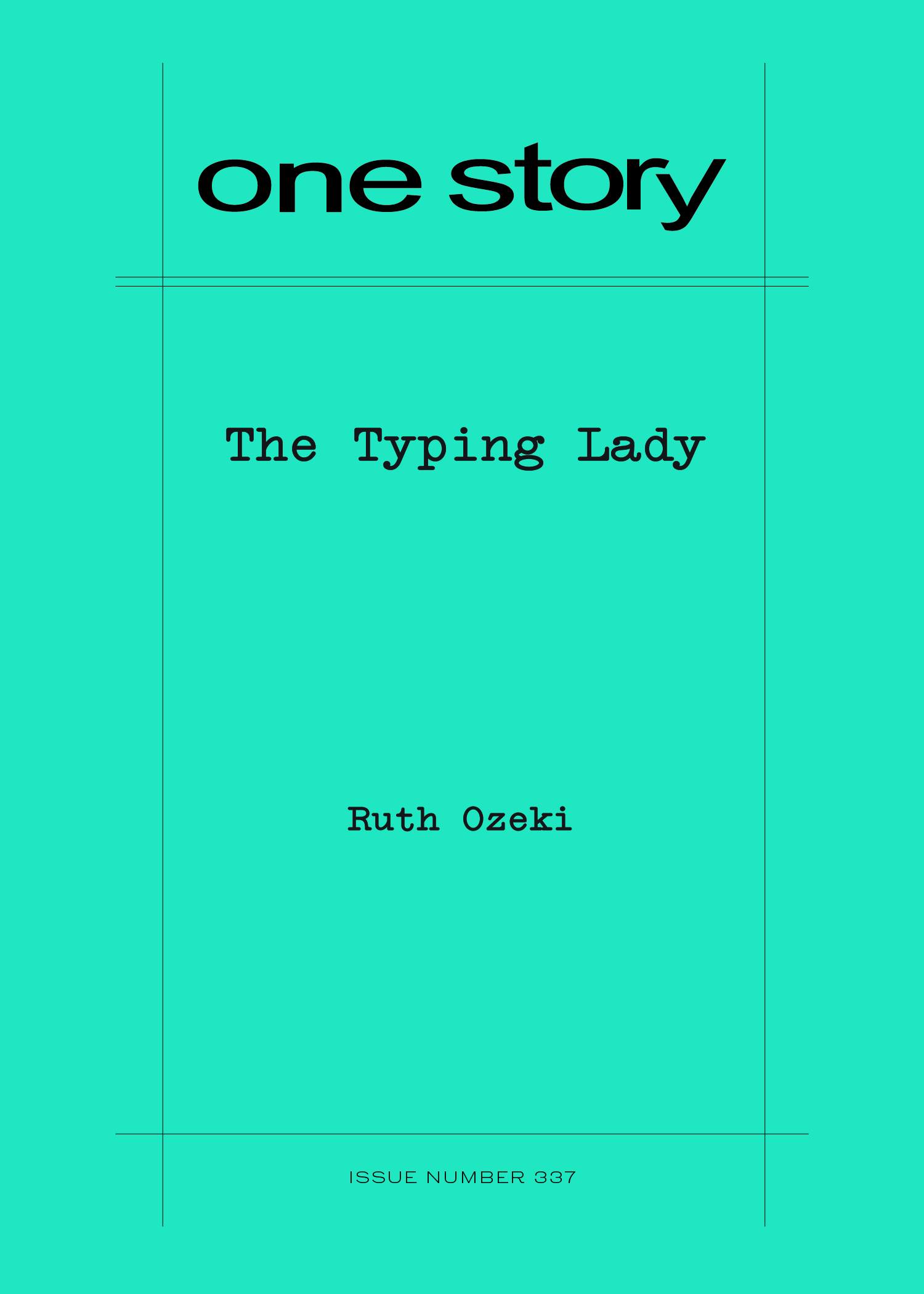 The Typing Lady Cover