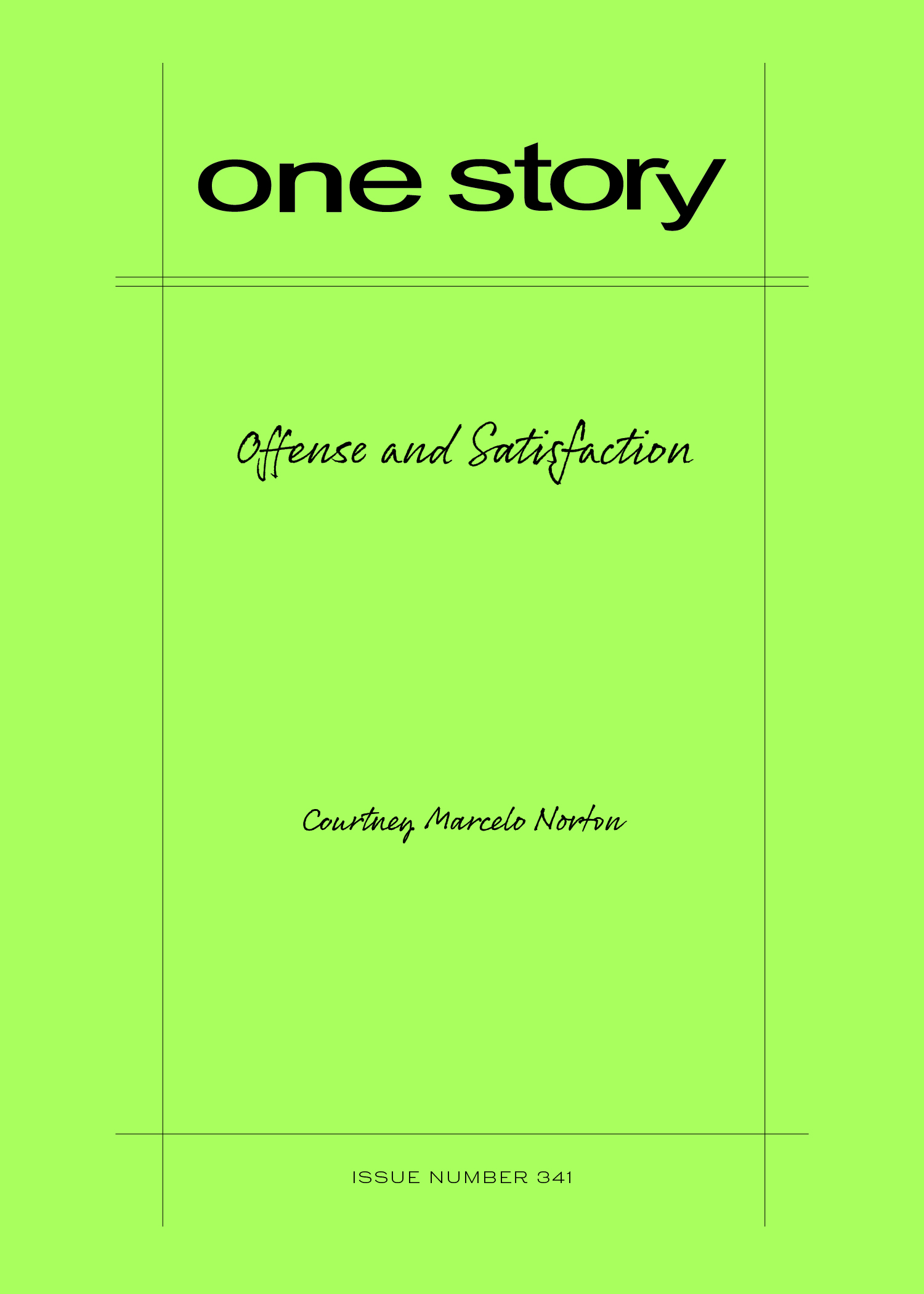 Offense and Satisfaction Cover