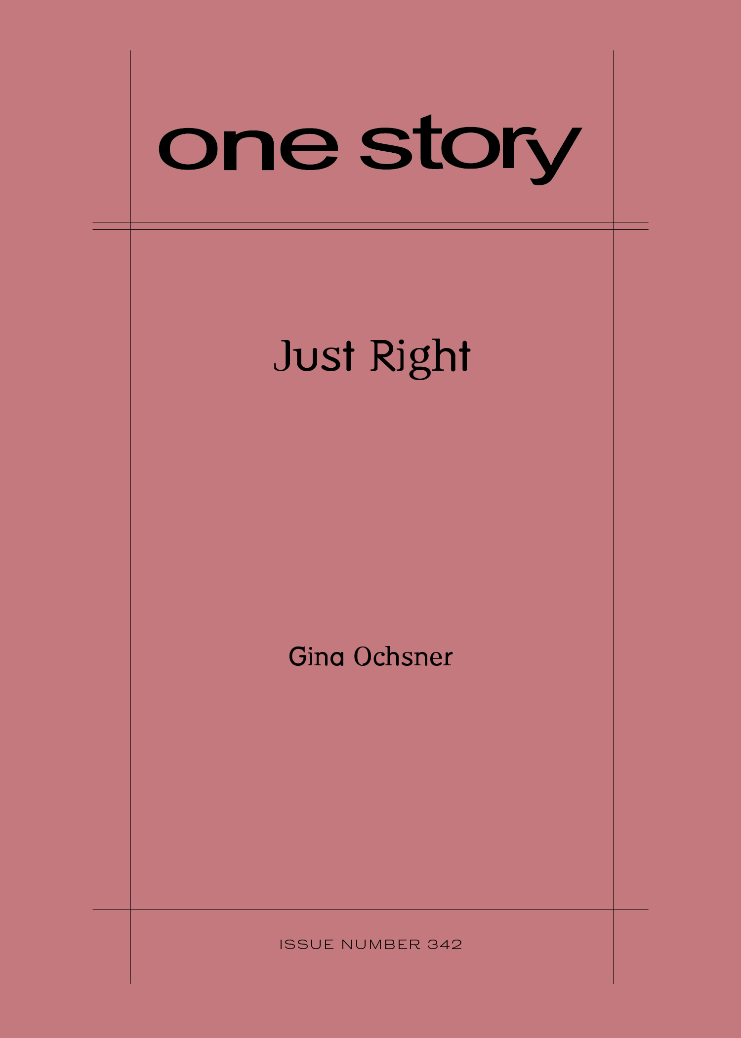 Just Right Cover